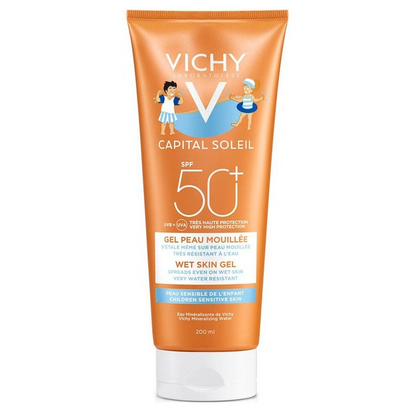 Vichy Capital Soleil gel Wet Skin SPF50+ Criança 200ml